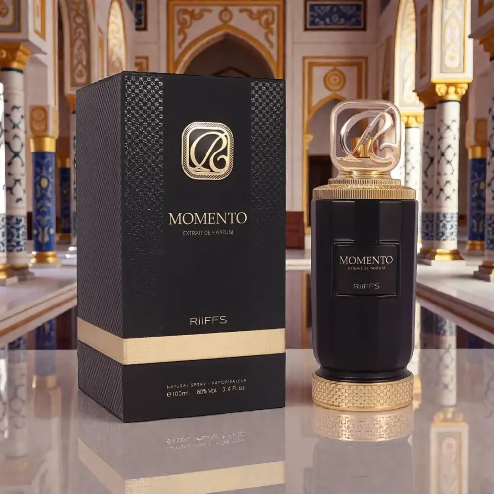 Momento Riiffs Extrait de Parfum Unisex 100 ml Extrait de Parfum Momento Riiffs unisex 100 ml sticlă și ambalaj original
