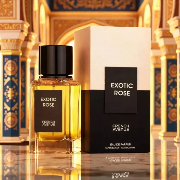 Apă de Parfum Exotic Rose French Avenue Unisex 100ml parfum arabesc cu trandafir intens inspirat din Radical Rose