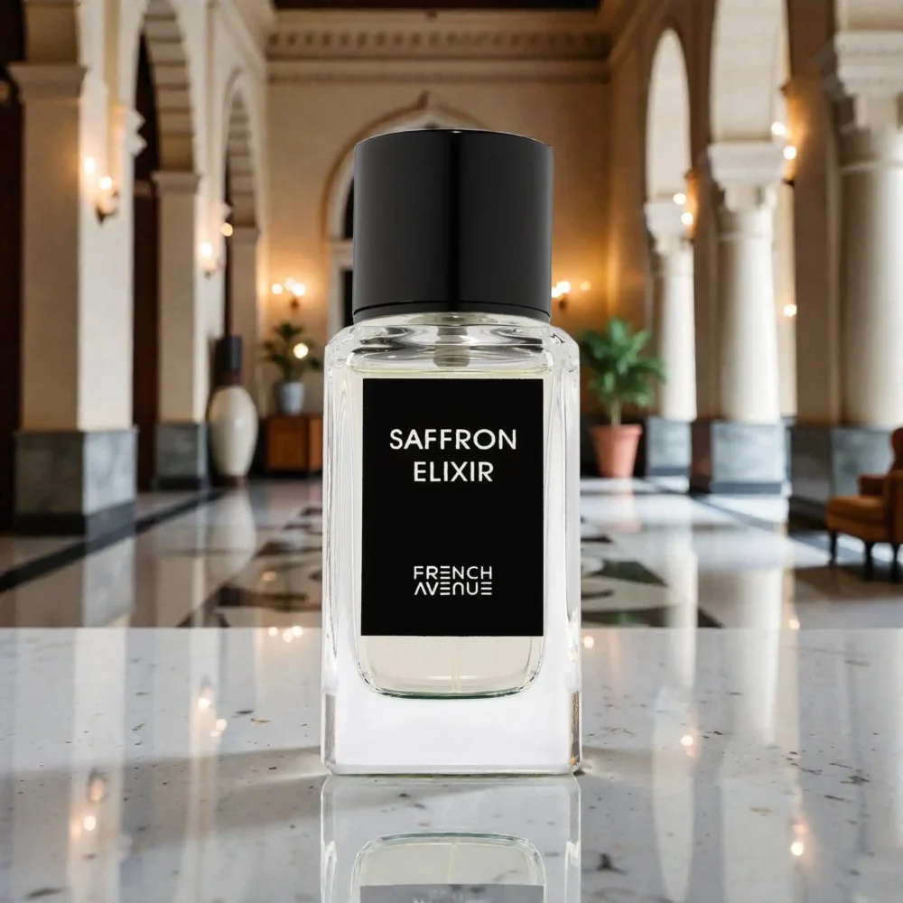 Saffron Elixir Apă de Parfum French Avenue 100 ml, parfum unisex ambrat-condimentat