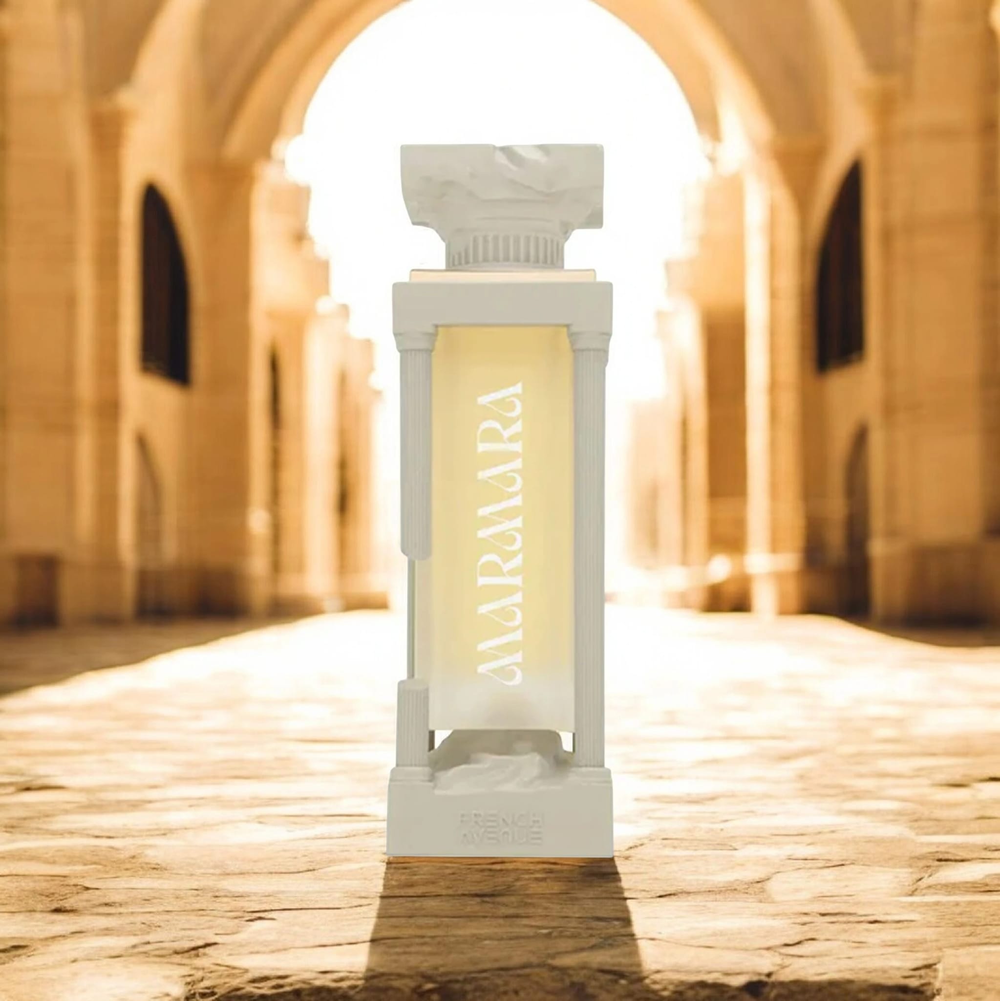 Parfum de damă Marmara French Avenue 100ml, sticlă neagră elegantă, inspirație de nișă Amouage Purpose.